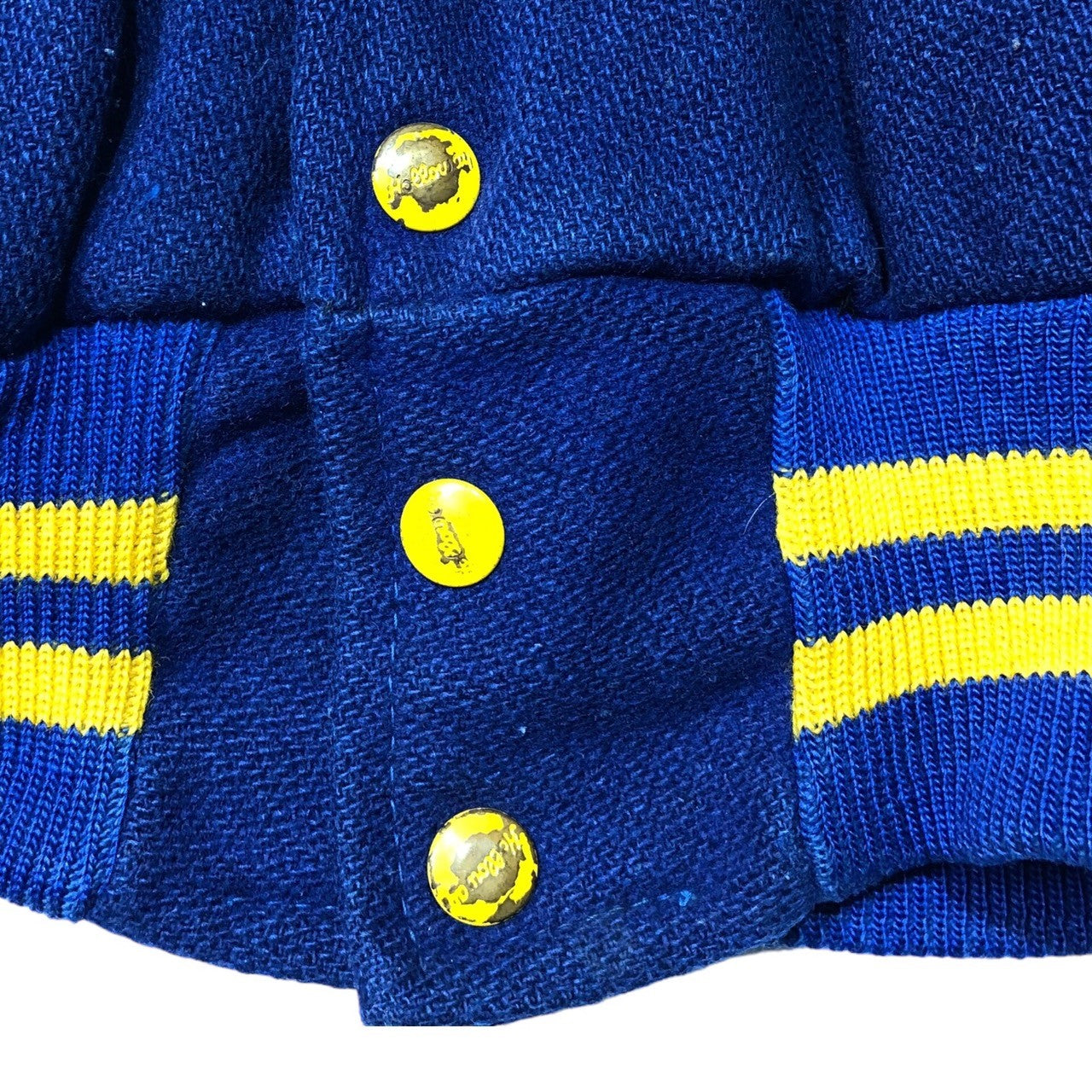 HOLLOWAY(ホロウェイ) 50's "DELPHOS"  wool stadium jacket ウール スタジャン ジャケット ブルゾン L ブルー USA製 ヴィンテージ 50年代