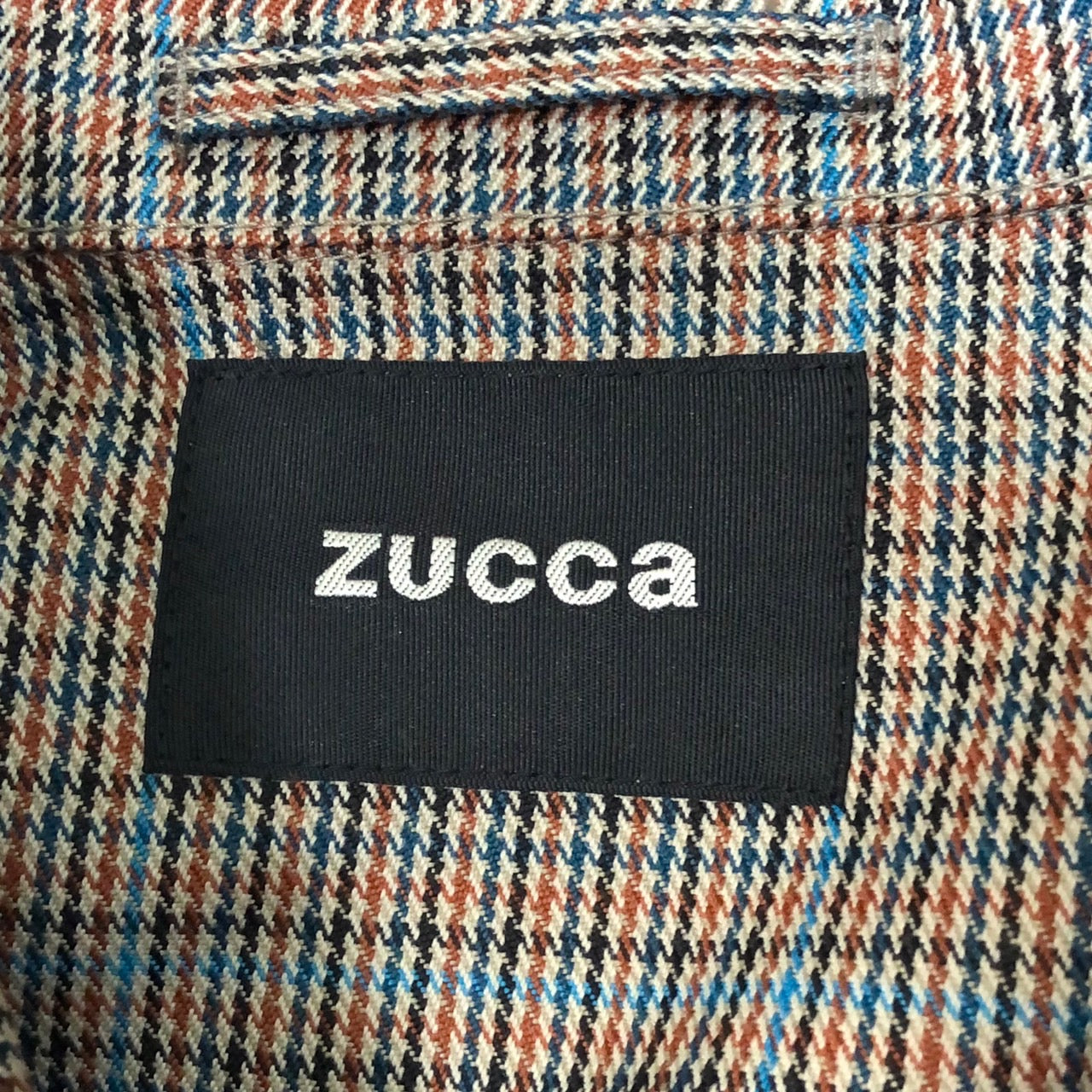 ZUCCa(ズッカ) 22AW TWチェック&ドットシャツ×パンツセットアップ TOP