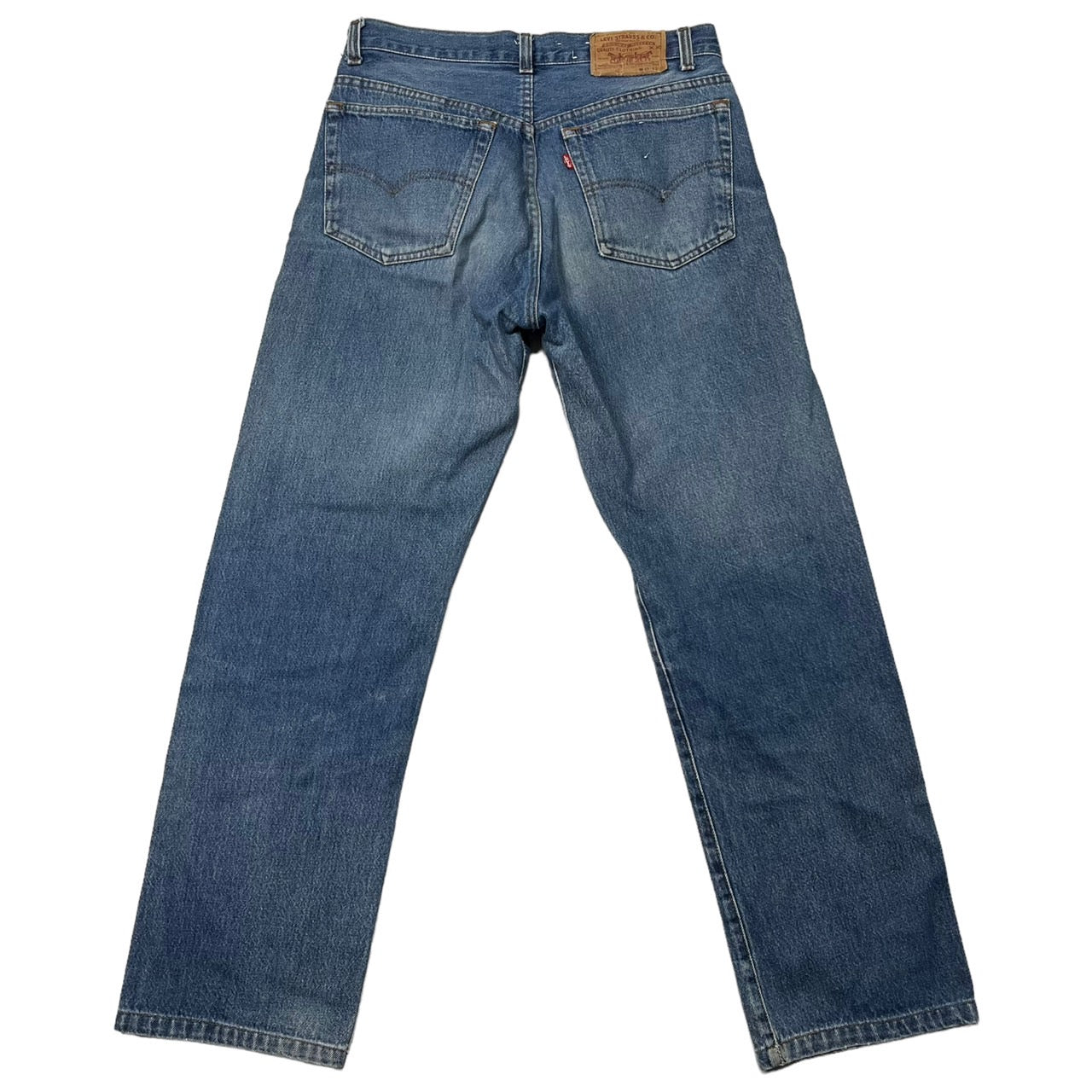 Levi's(リーバイス) 80's 501 vintage denim pants ヴィンテージ ストレート デニム パンツ 501-0000 W32 インディゴ バレンシア工場555　USA製