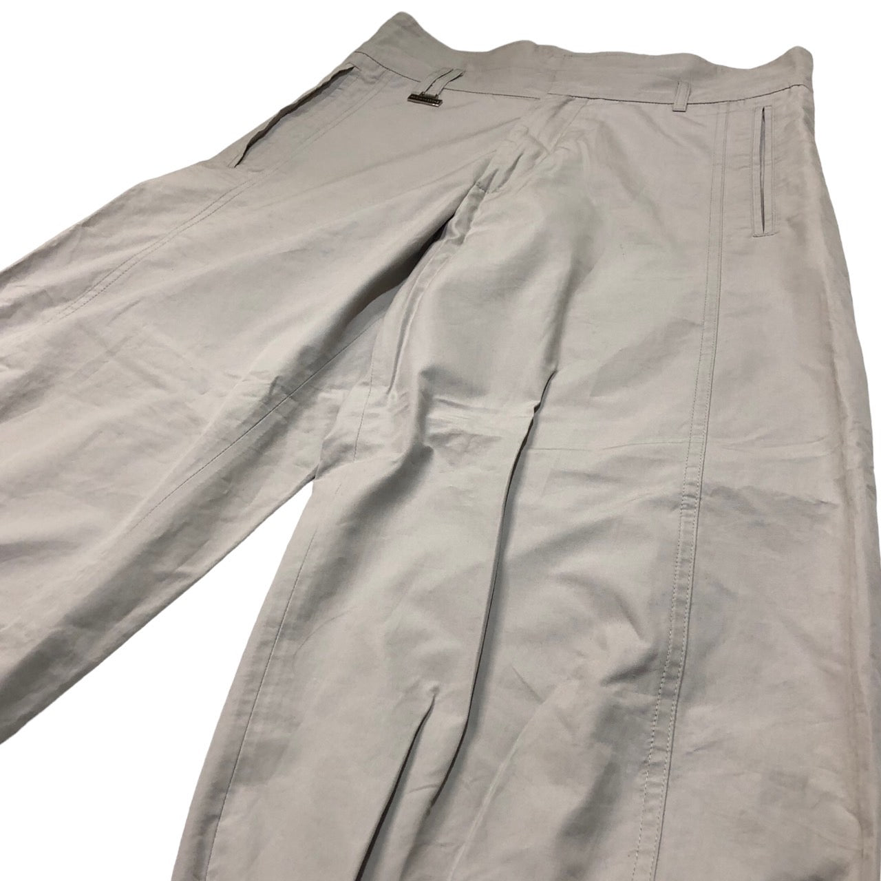 KRIS VAN ASSCHE(クリスヴァンアッシュ) 00's archives parachute pants/アーカイブパラシュートパンツ 44(Sサイズ程度) ベージュ Y2K