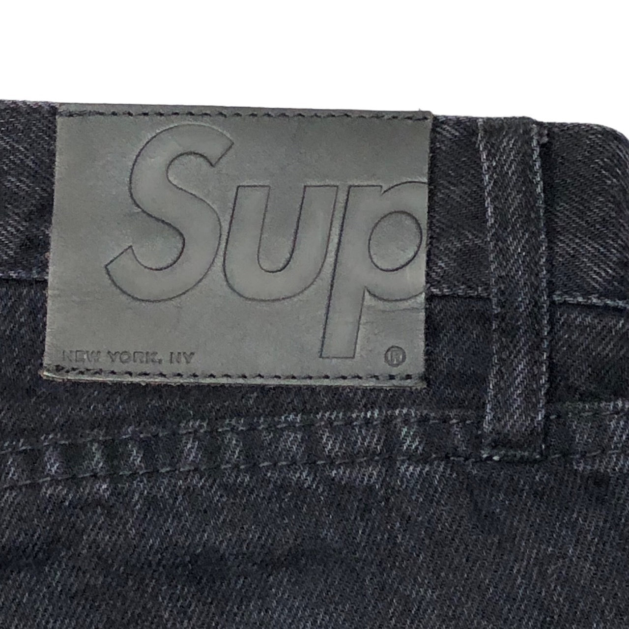 SUPREME(シュプリーム) Washed Black Slim Jean/ウォッシュドブラック