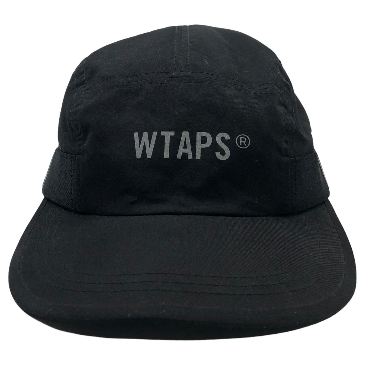 WTAPS(ダブルタップス) T-7. NYPO. TWILL ナイロン ロゴ キャップ 帽子 182HCDT-HT04 ブラック