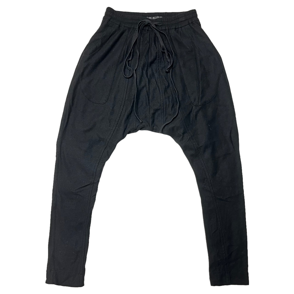 JULIUS(ユリウス) 10AW ウールサルエルパンツ 1(Sサイズ) ブラック 