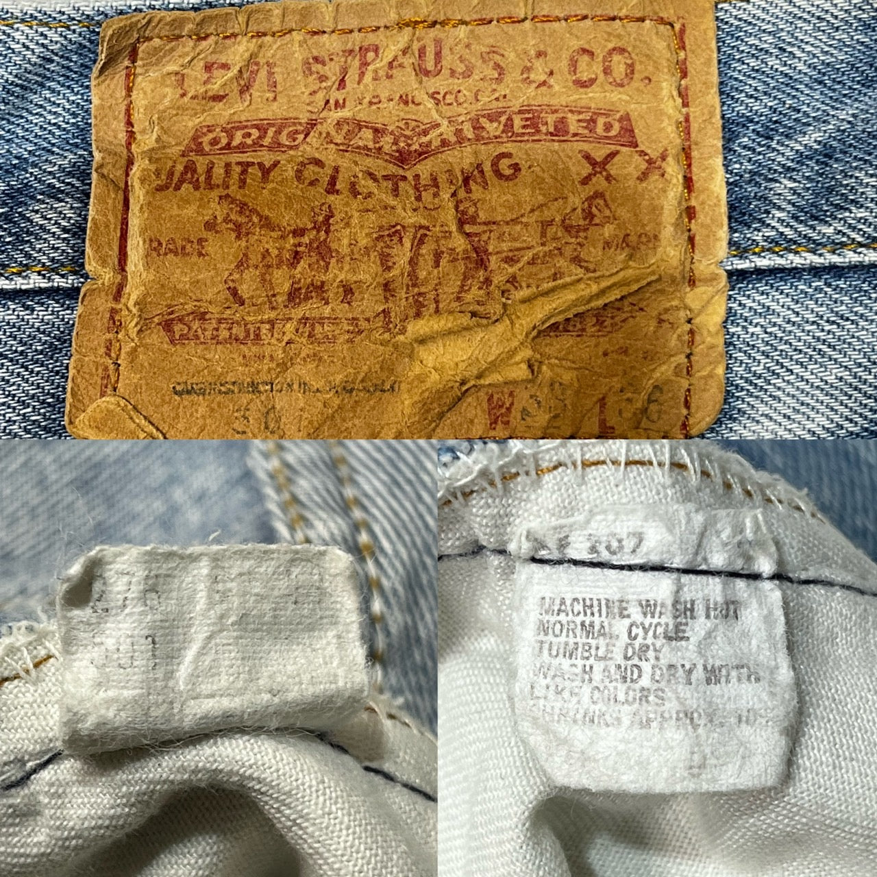 Levi's(リーバイス) 80's 501 vintage denim pants ヴィンテージ 