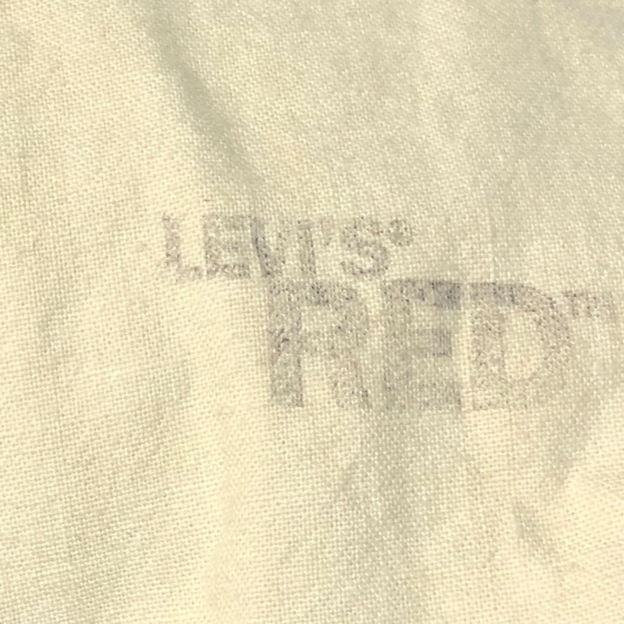 Levi's RED(リーバイスレッド) Initial 2 tone color 3D denim 初期 ツートーンカラー 立体裁断 デニム SIZE 30/34 インディゴ×ライトインディゴ