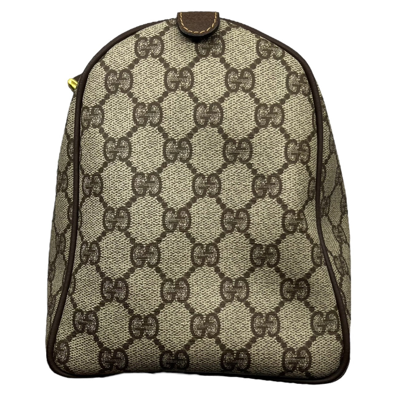 GUCCI(グッチ) old gucci mini boston bag/オールドグッチミニボストンバッグ/ヴィンテージ/旅行鞄/ハンドバッグ 002  39 6842 ベージュ×ブラウン PVC