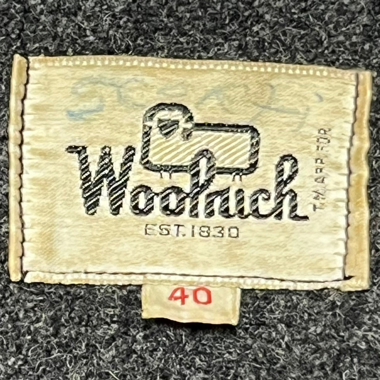 WOOLRICH(ウールリッチ) 70's ウールジップアップベスト/ヴィンテージ 40(Lサイズ程度) グレー 70年代　70s