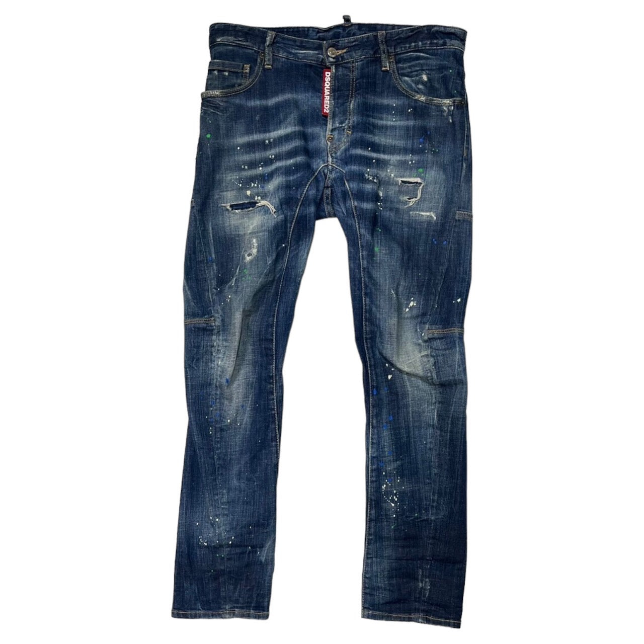 AKM_denim新品未使用 DSQUARED2 ディースクエアード スキニーダン デニム36