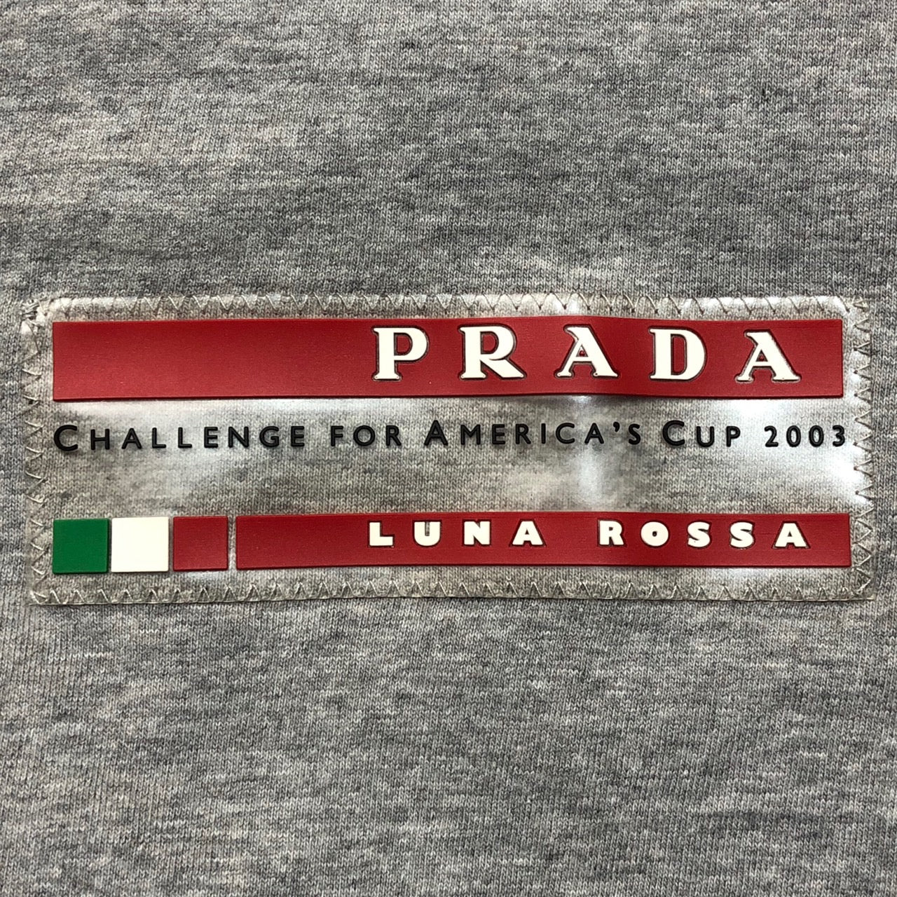 PRADA LUNA ROSSA(プラダルナロッサ) 00's rogo L/S T-shirt/ロゴ長袖