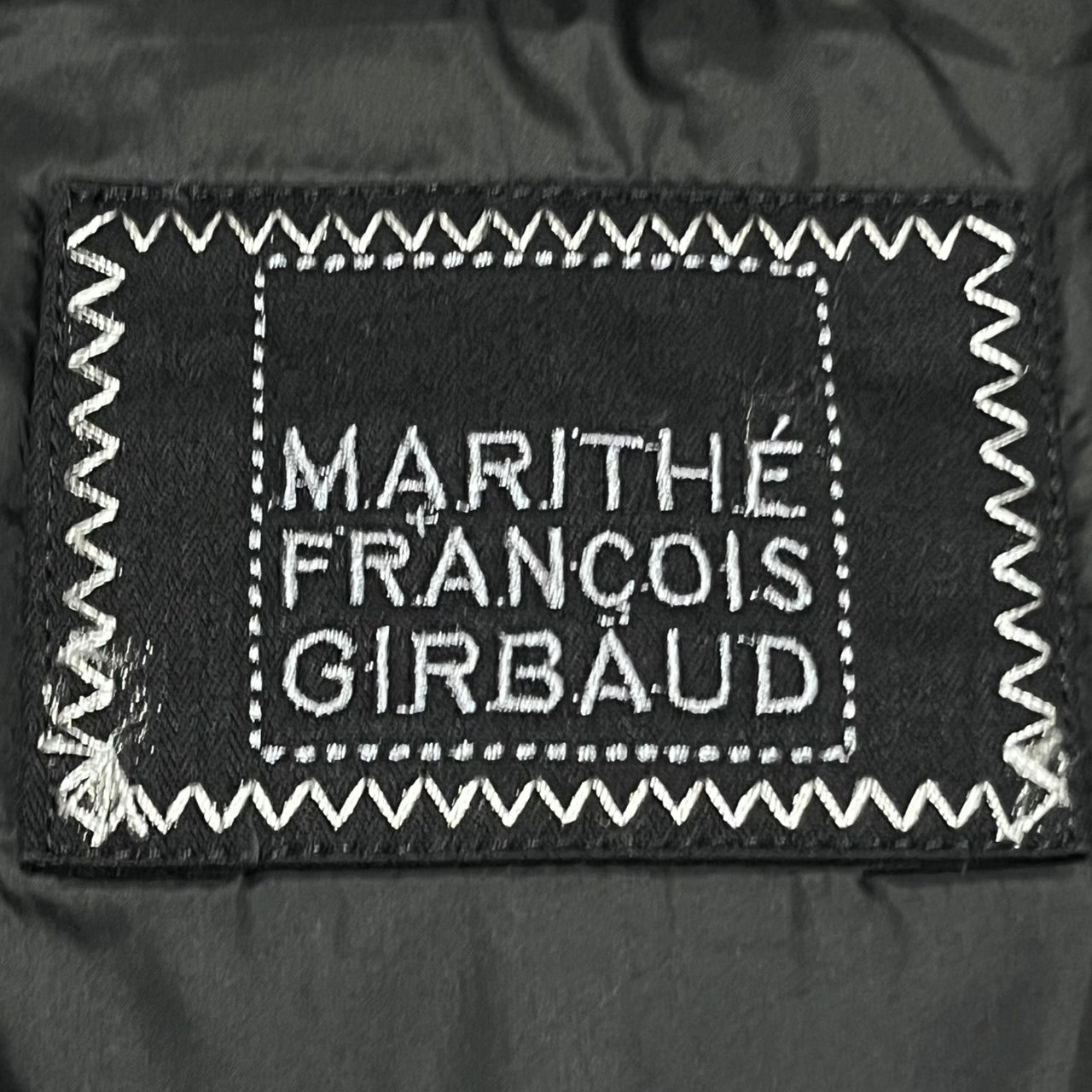 MARITHE FRANCOIS GIRBAUD(マリテフランソワジルボー)  mohawk down jacket/モヒカンダウンジャケット/00s/ヴィンテージ/稀少品 SIZE L ブラック