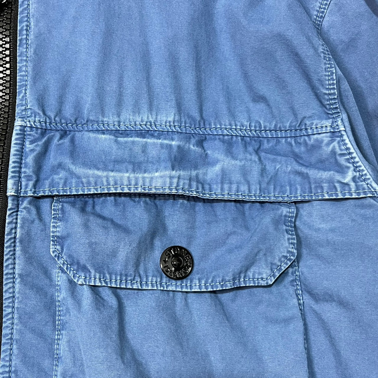 STONE ISLAND(ストーンアイランド) 20AW garment-dyed zip-up jacket ...