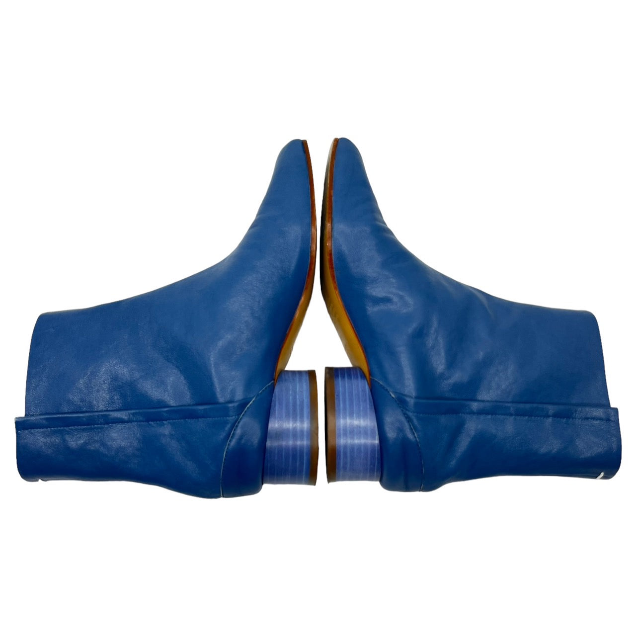 MAISON MARGIELA(メゾンマルジェラ) TABI short boots/足袋ショートブーツ S58WU0273 SIZE  36(23.0cm) ブルー 箱付