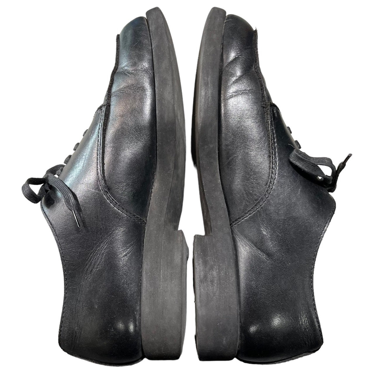 COMME des GARCONS HOMME(コムデギャルソンオム) 00's U-TIP leather shoes U チップ レザー シューズ 革靴 24 1/2(24.5cm程度) ブラック 日本製