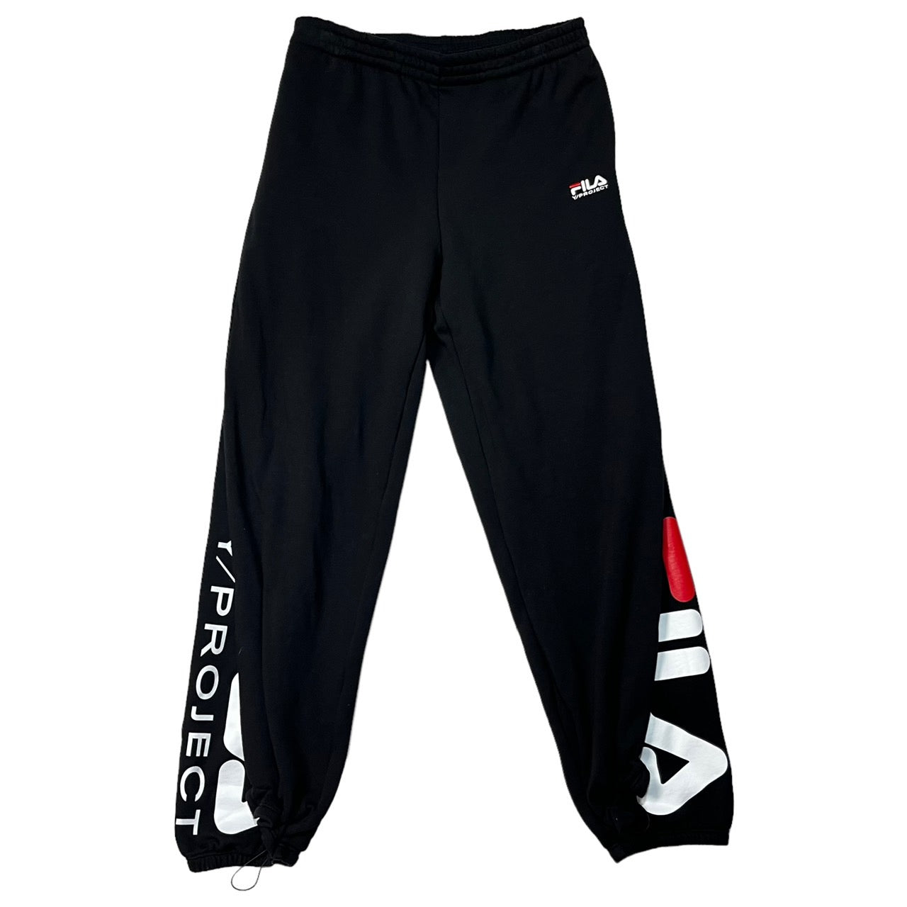 Y/Project×FILA(ワイプロジェクト × フィラ) TRACK PANTS ロゴ プリント パネル スウェットパンツ L  YPFIPANT2-S22