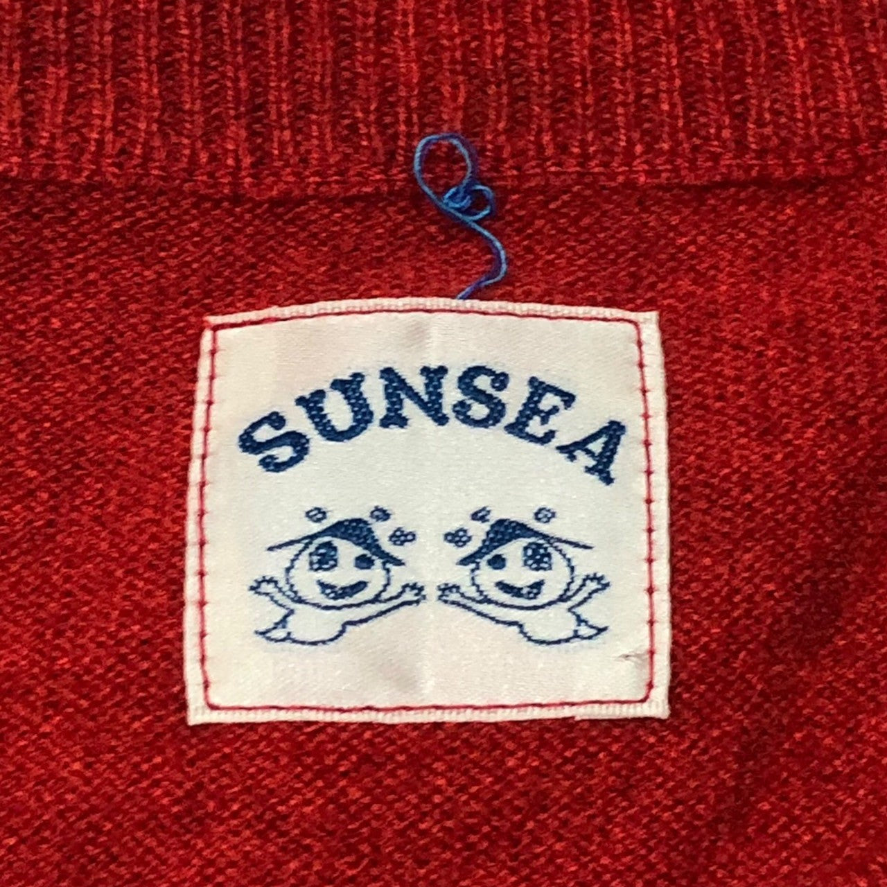SUNSEA(サンシー) 22AW CASHMERE POCKET VEST カシミア ポケット ベスト 22A54 SIZE 3(L) レッド