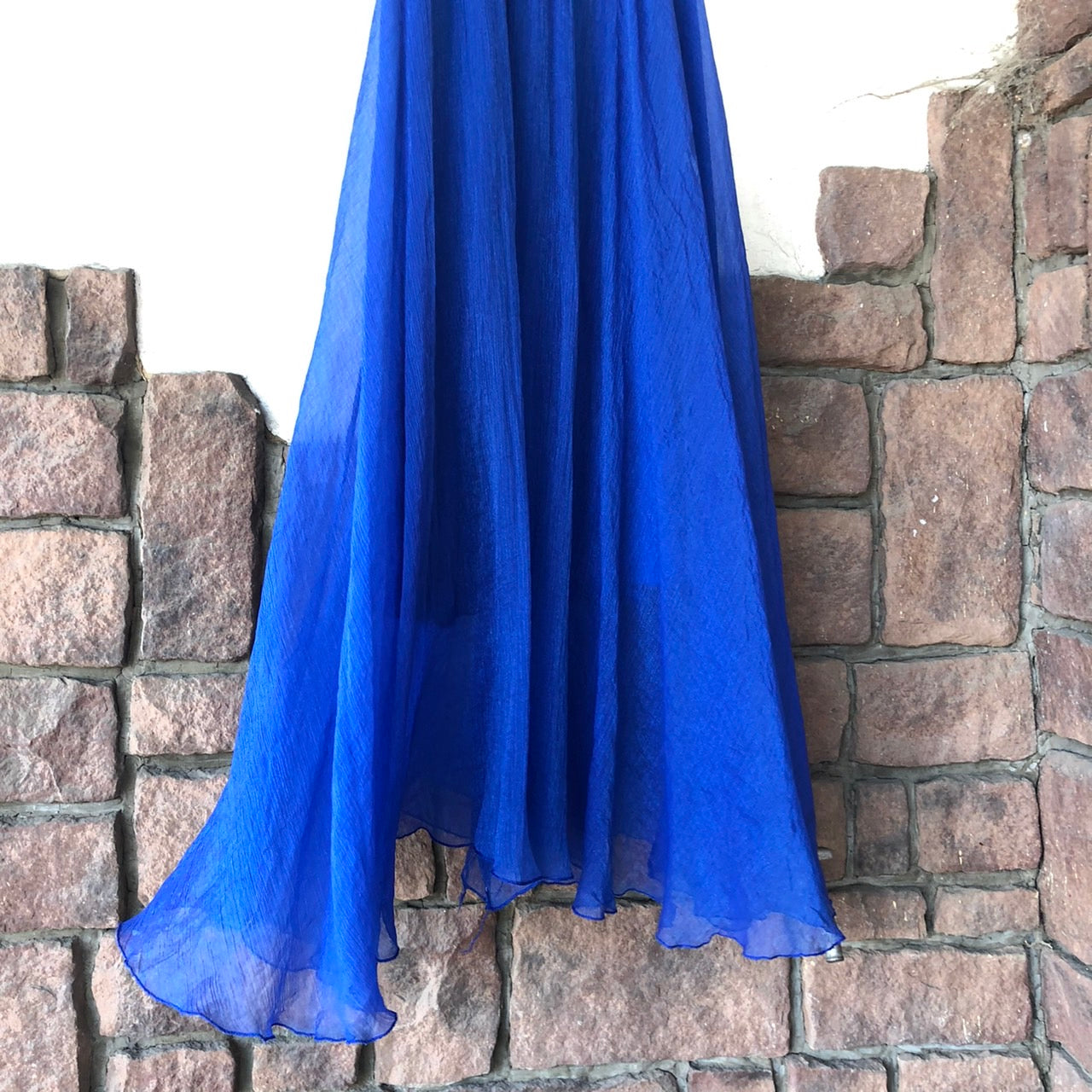 VINTAGE(ヴィンテージ) シアーマーメードスカート FREE ブルー