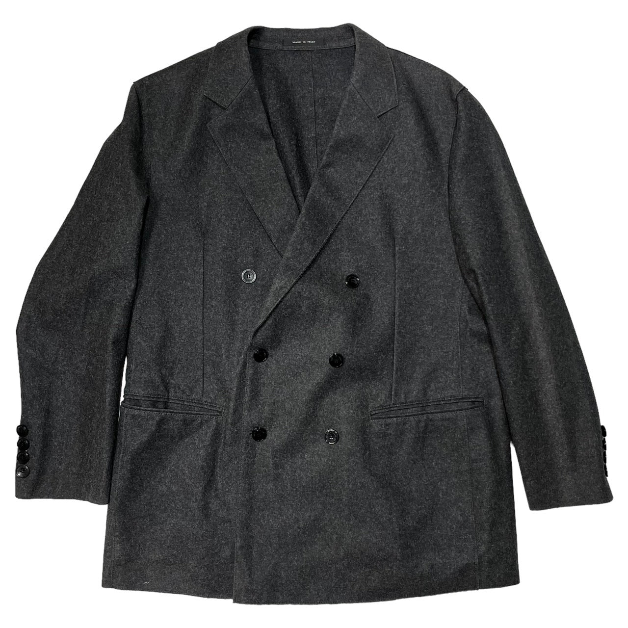 EMPORIO ARMANI(エンポリオアルマーニ) wool double-breasted jacket ...