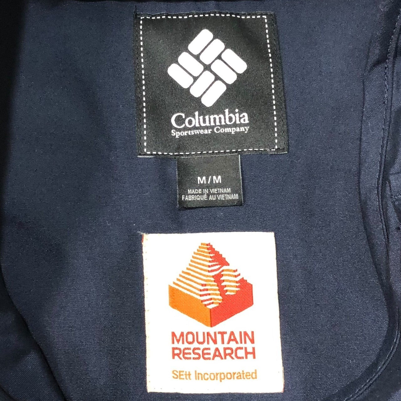 Columbia×Mountain Research(コロンビア×マウンテンリサーチ) Salmon Trout Butte Vest サーモン トラウト ビュート ベスト フィッシング テック 釣り アウトドア PM1551 M ネイビー
