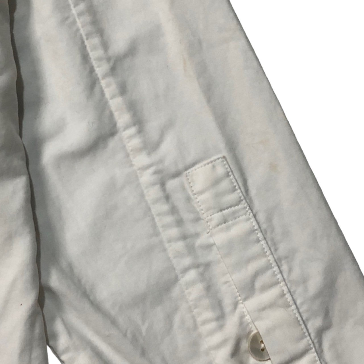 SUNSEA(サンシー) 2 pocket regular collar shirt/2ポケット比翼レギュラーカラーシャツ SNS-13A11 2(Mサイズ程度) ホワイト