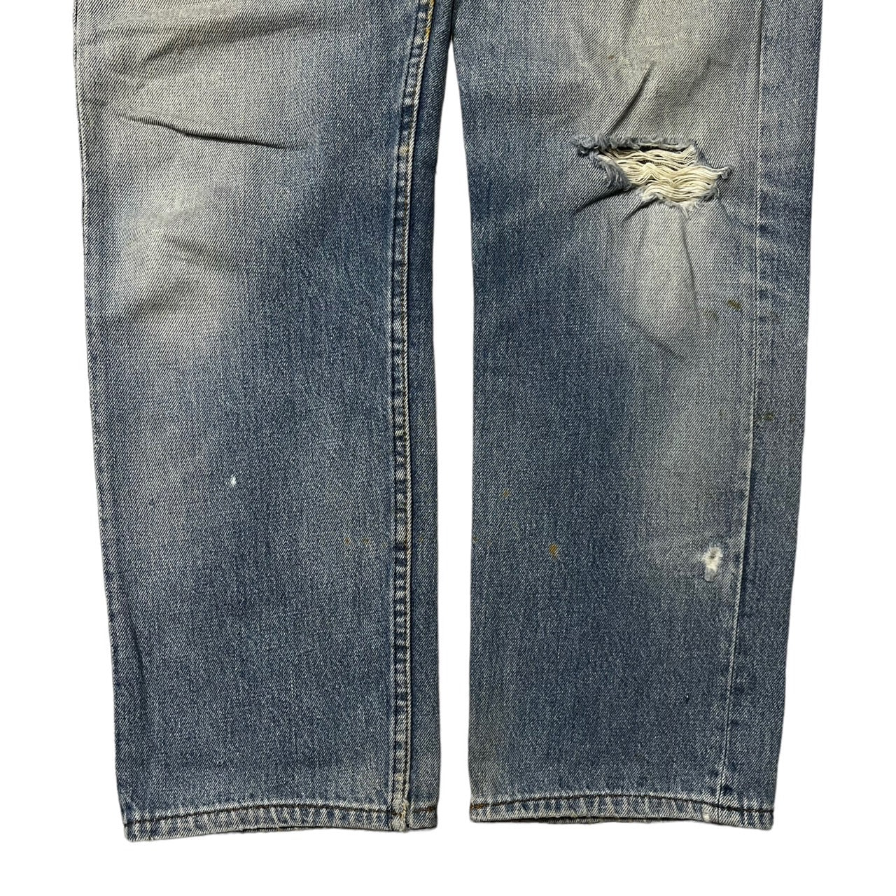 Levi's(リーバイス) 80's 501 vintage denim pants ヴィンテージ デニム パンツ ジーンズ W33 インディゴ  USA製　裏ボタン525