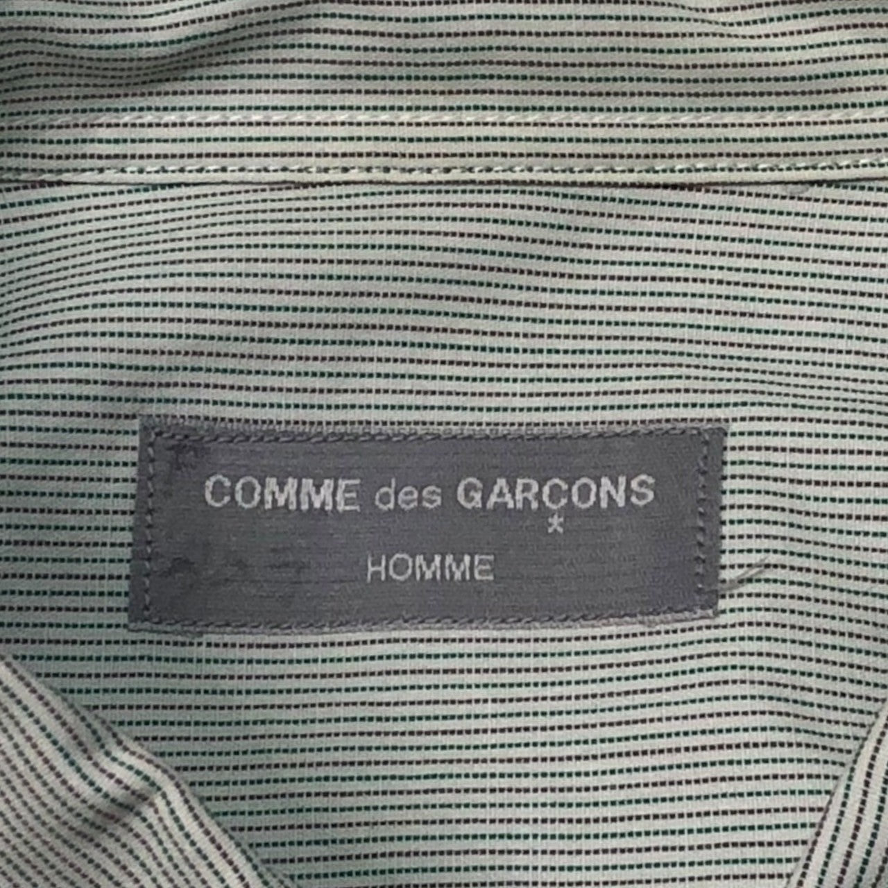 COMME des GARCONS HOMME(コムデギャルソンオム) 80's striped sleeve 