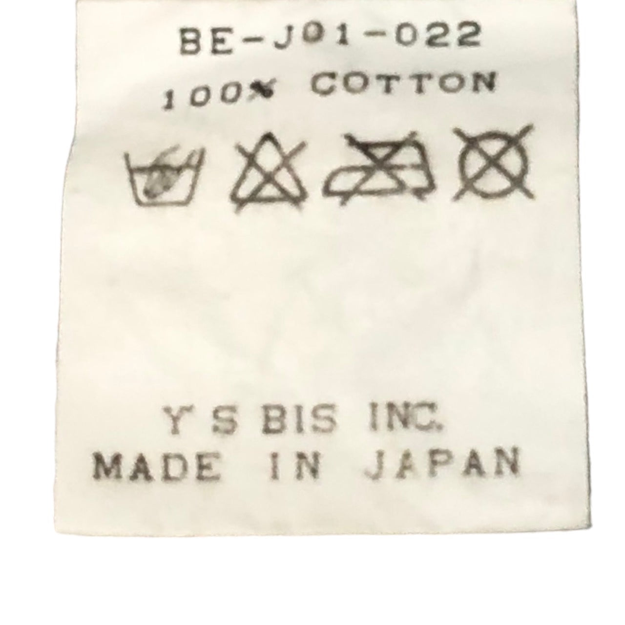 Y's bis LIMI(ワイズビスリミ) 02SS graphic cotton jacket