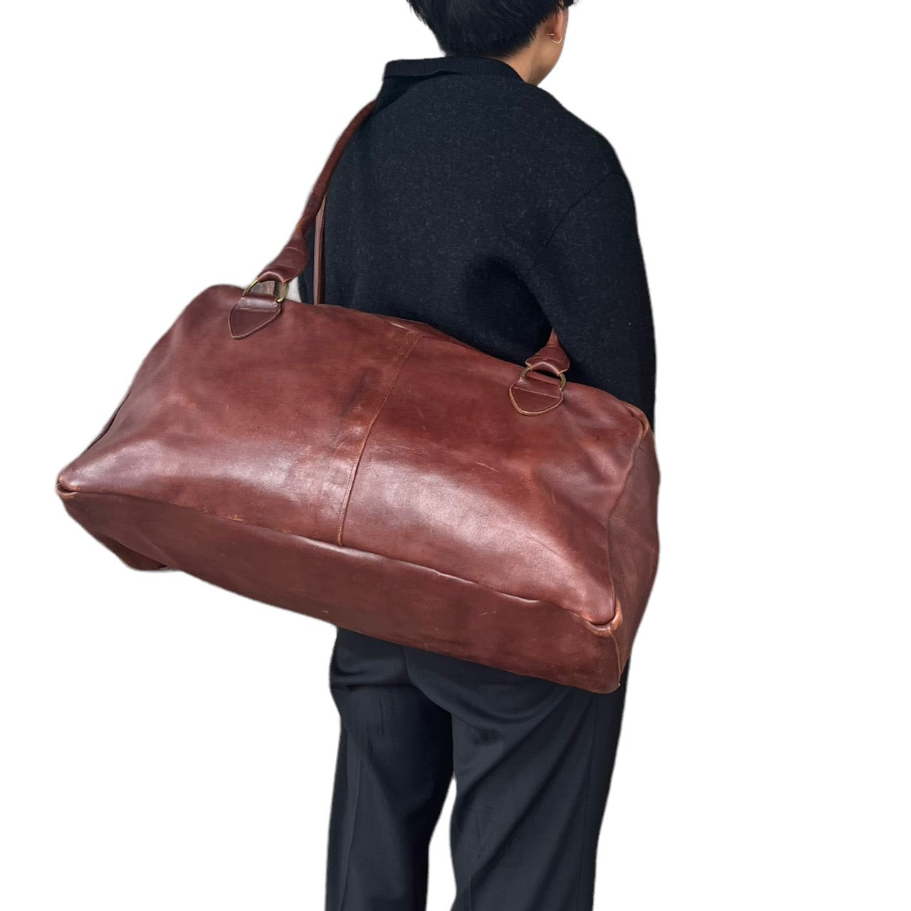 Paul Harnden(ポールハーデン) eather boston bag/レザーボストン