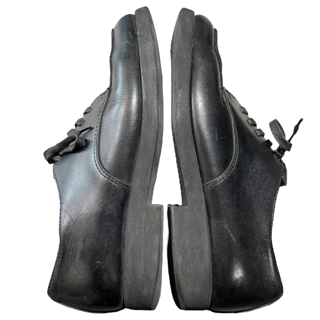 COMME des GARCONS HOMME(コムデギャルソンオム) 00's U-TIP leather shoes U チップ レザー シューズ 革靴 24 1/2(24.5cm程度) ブラック 日本製