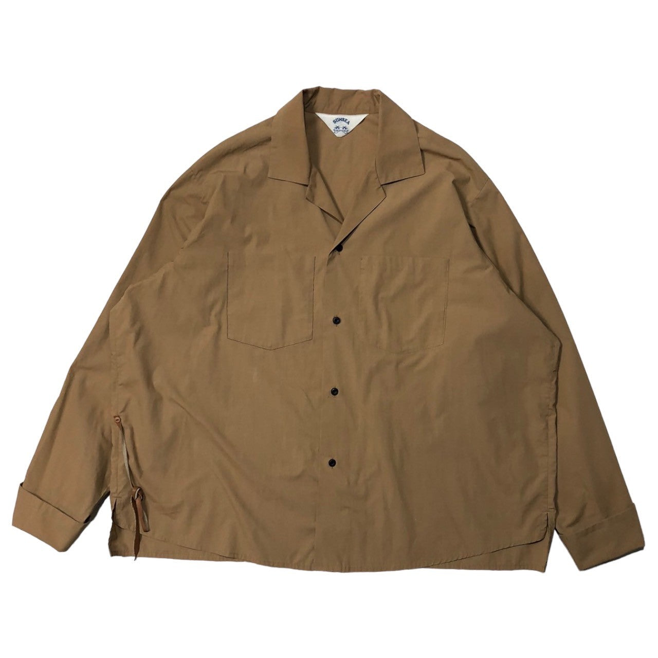 SUNSEA(サンシー) 19AW GIGOLO SHIRT -BEIGE- ジゴロシャツ 19A23 SIZE