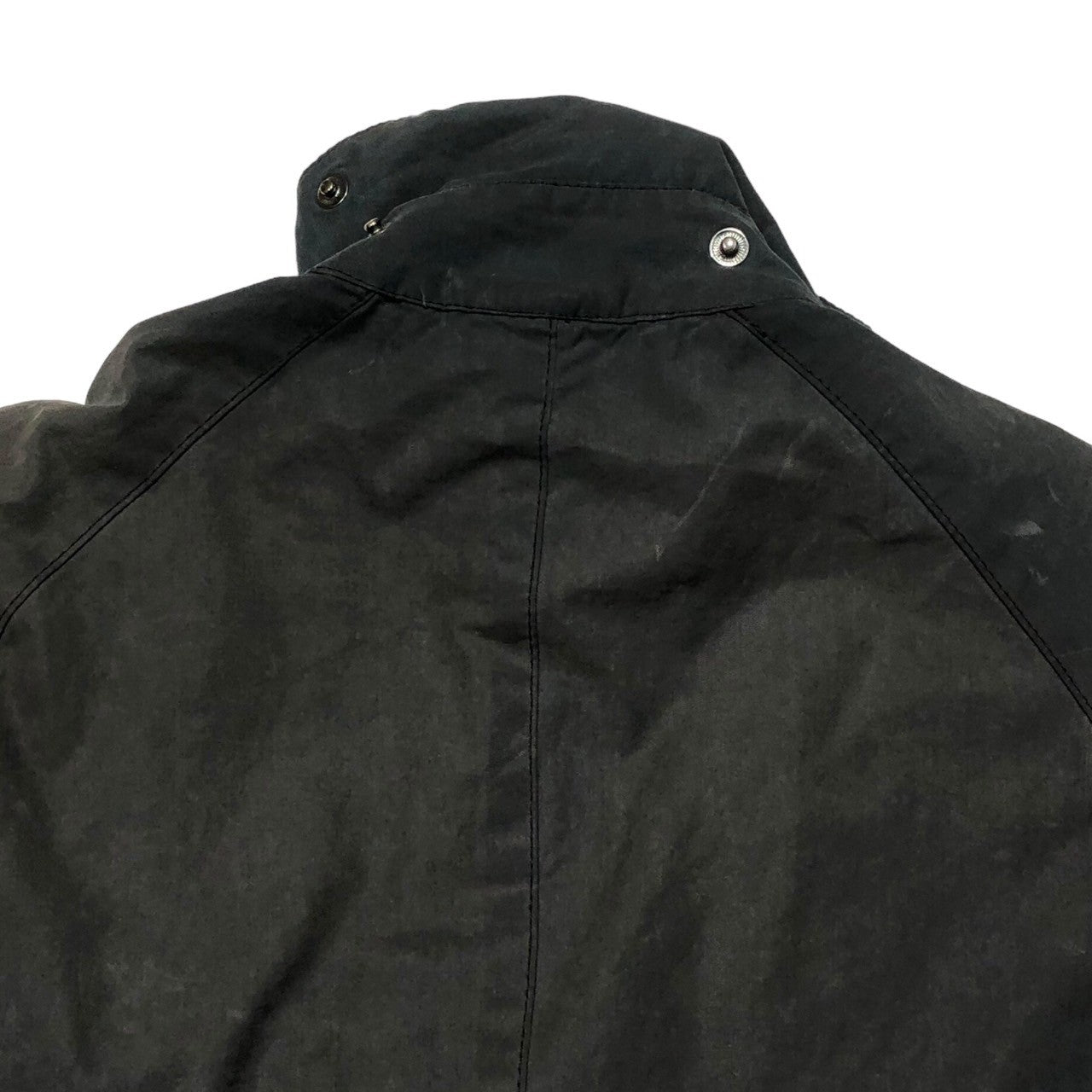 Barbour(バブアー) ASHBY WAX JACKET アシュビー オイルドジャケット  MWX0339NY92 SIZE S グレー 裏地 チェック