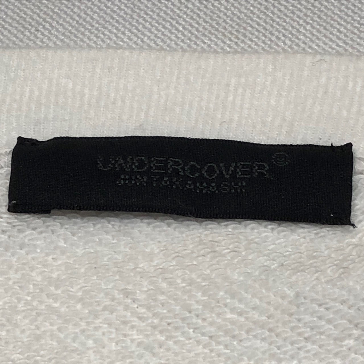 UNDERCOVER(アンダーカバー) sweat undercover toy/熊プリントスウェット UCY4891-2 5(XLサイズ程度) ホワイト×レッド