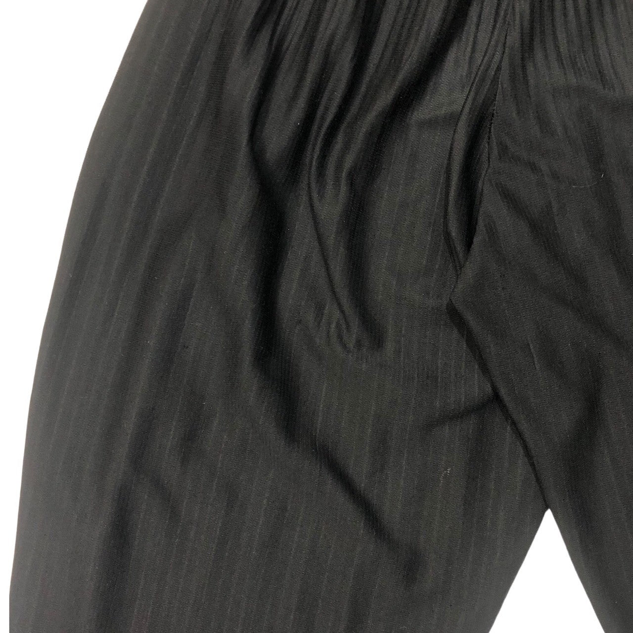 HOMME PLISSE ISSEY MIYAKE(オムプリッセイッセイミヤケ) erased pleated sarouel pants  消しプリーツ サルエルパンツ HP55JF051 SIZE 2(M) ブラック