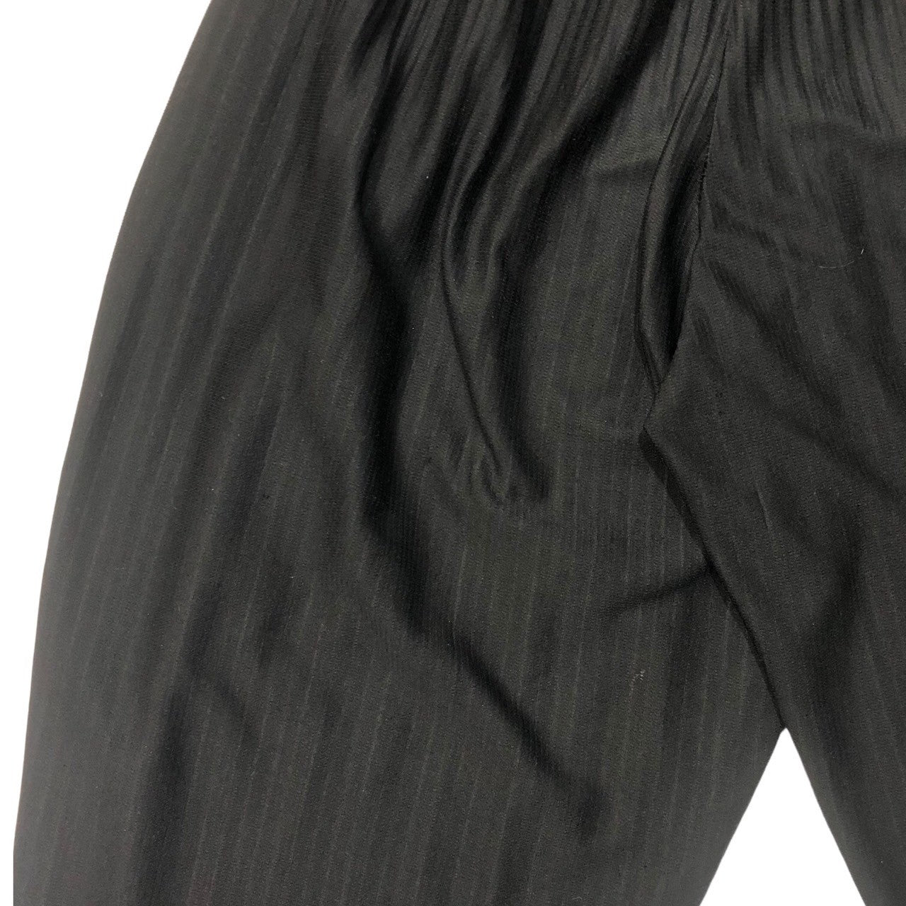 HOMME PLISSE ISSEY MIYAKE(オムプリッセイッセイミヤケ) erased pleated sarouel pants 消しプリーツ サルエルパンツ HP55JF051 SIZE 2(M) ブラック