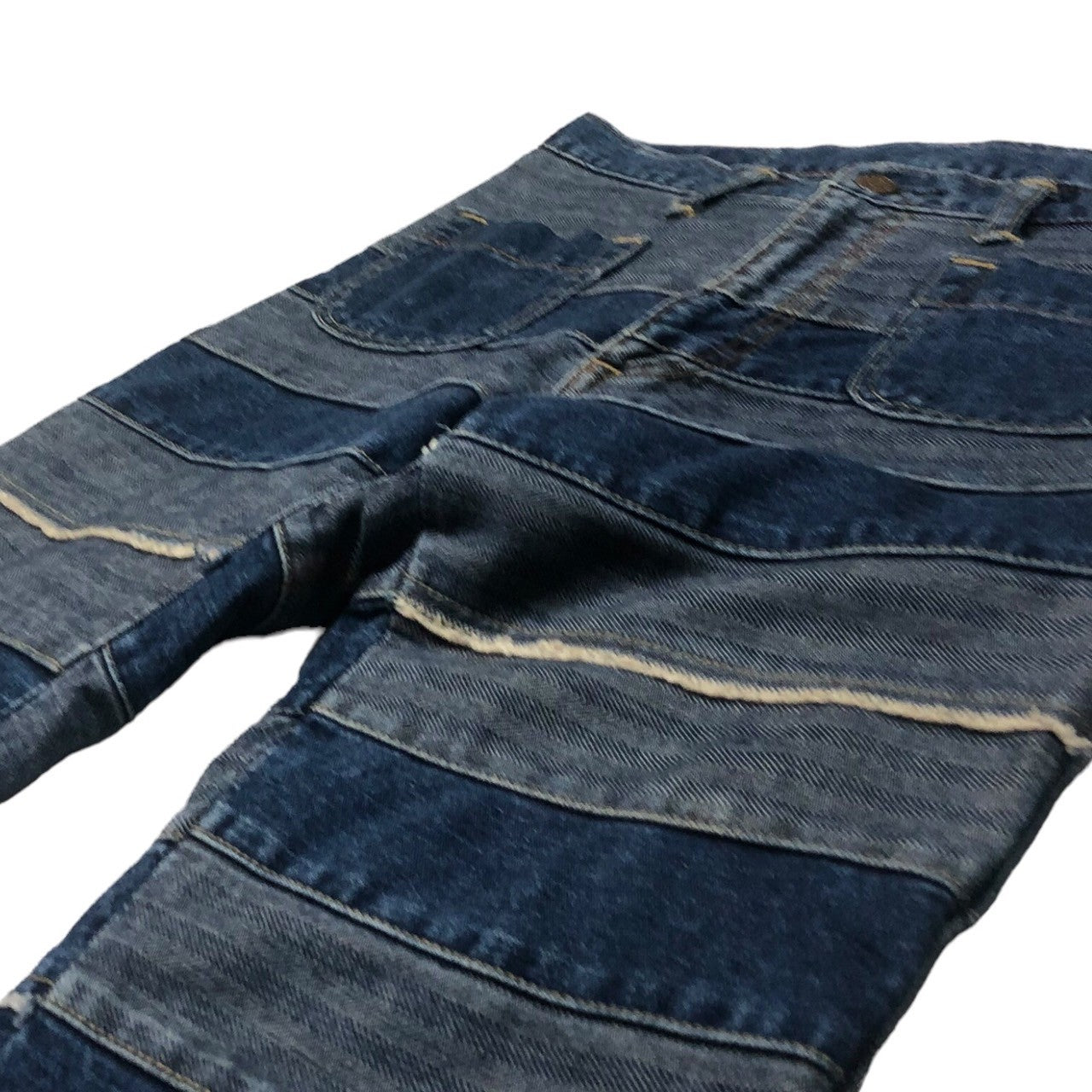 HYSTERIC GLAMOUR(ヒステリックグラマー) 00's Umihebi denim pants ウミヘビ ツギハギ デニム パンツ ジーンズ フレア 2AP-9632 M インディゴ ブルー系 Y2K　名作