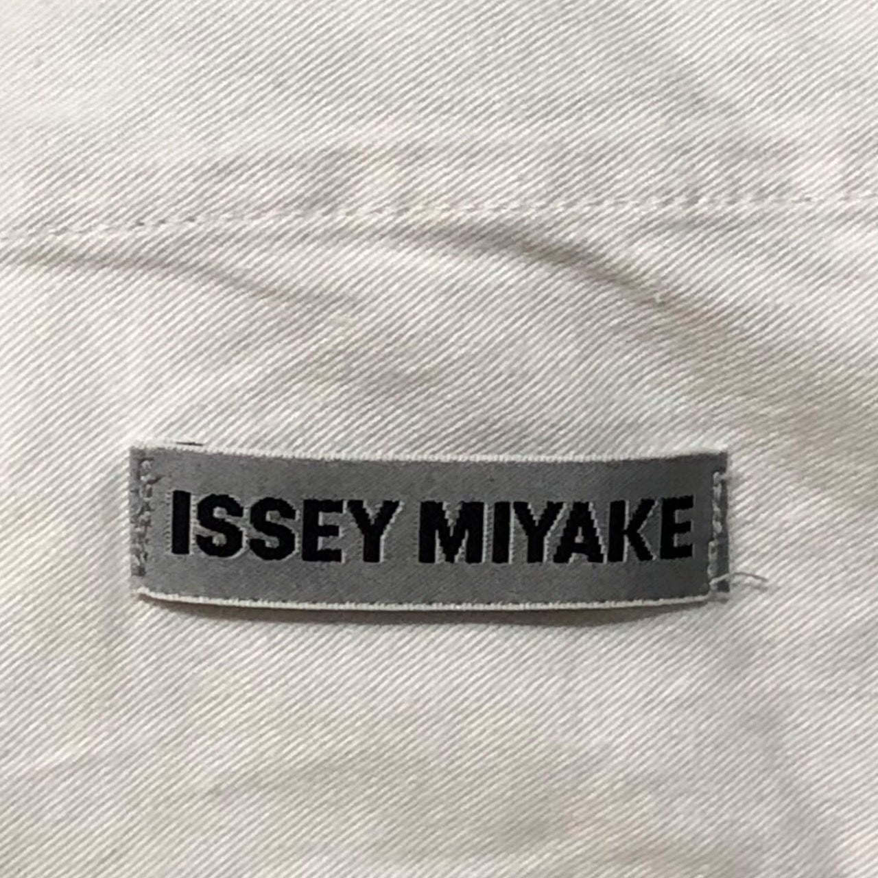 ISSEY MIYAKE(イッセイミヤケ) 水墨画デザインストレッチデニム パンツ IM31FF033 1(Sサイズ程度) グレー
