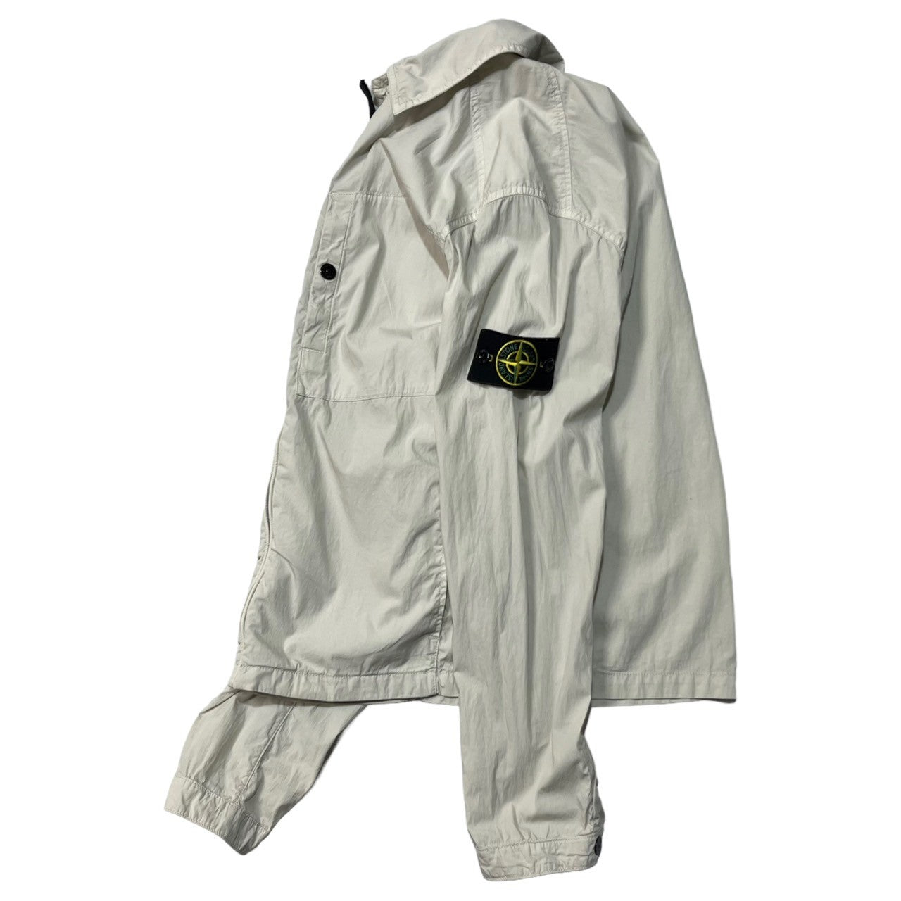 STONE ISLAND(ストーンアイランド) over shirt jacket オーバーシャツ ジャケット 581510220 S アイボリー