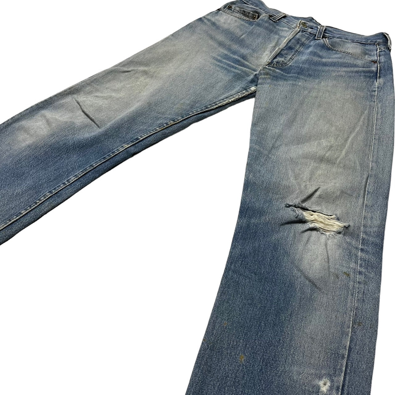 Levi's(リーバイス) 80's 501 vintage denim pants ヴィンテージ デニム パンツ ジーンズ W33 インディゴ USA製　裏ボタン525