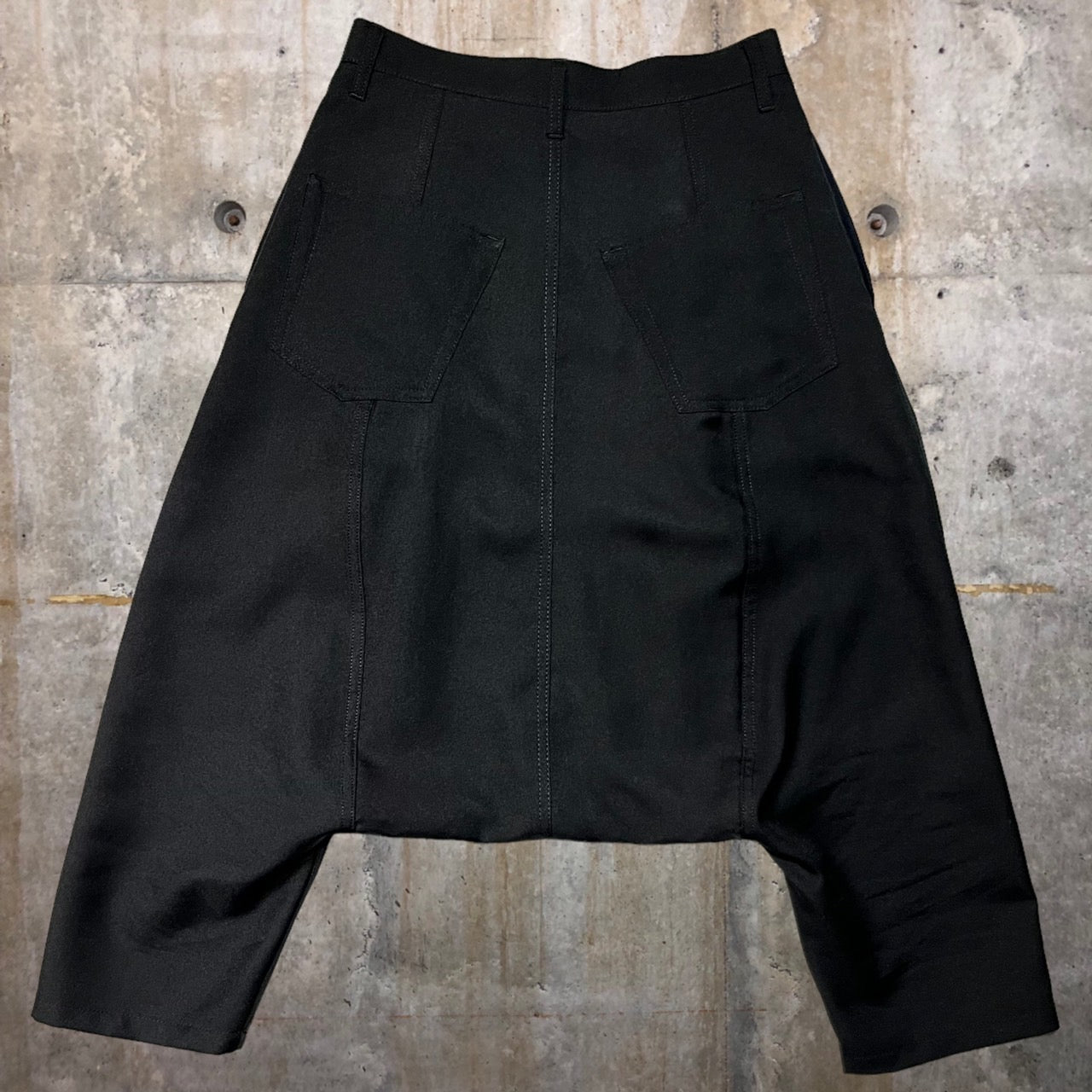 tricot COMME des GARCONS(トリココムデギャルソン) 17SS polyester sarouel  pants/ポリサルエルパンツ TZ-P011 S ブラック AD2017