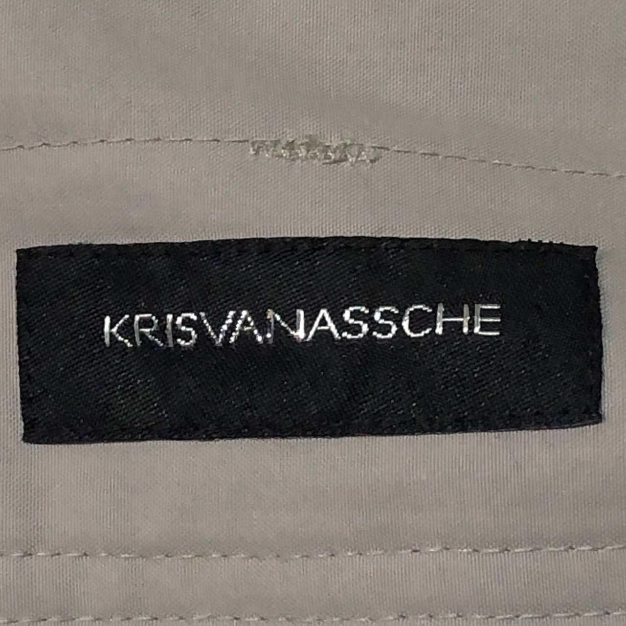 KRIS VAN ASSCHE(クリスヴァンアッシュ) 00's archives parachute pants/アーカイブパラシュートパンツ 44(Sサイズ程度) ベージュ Y2K