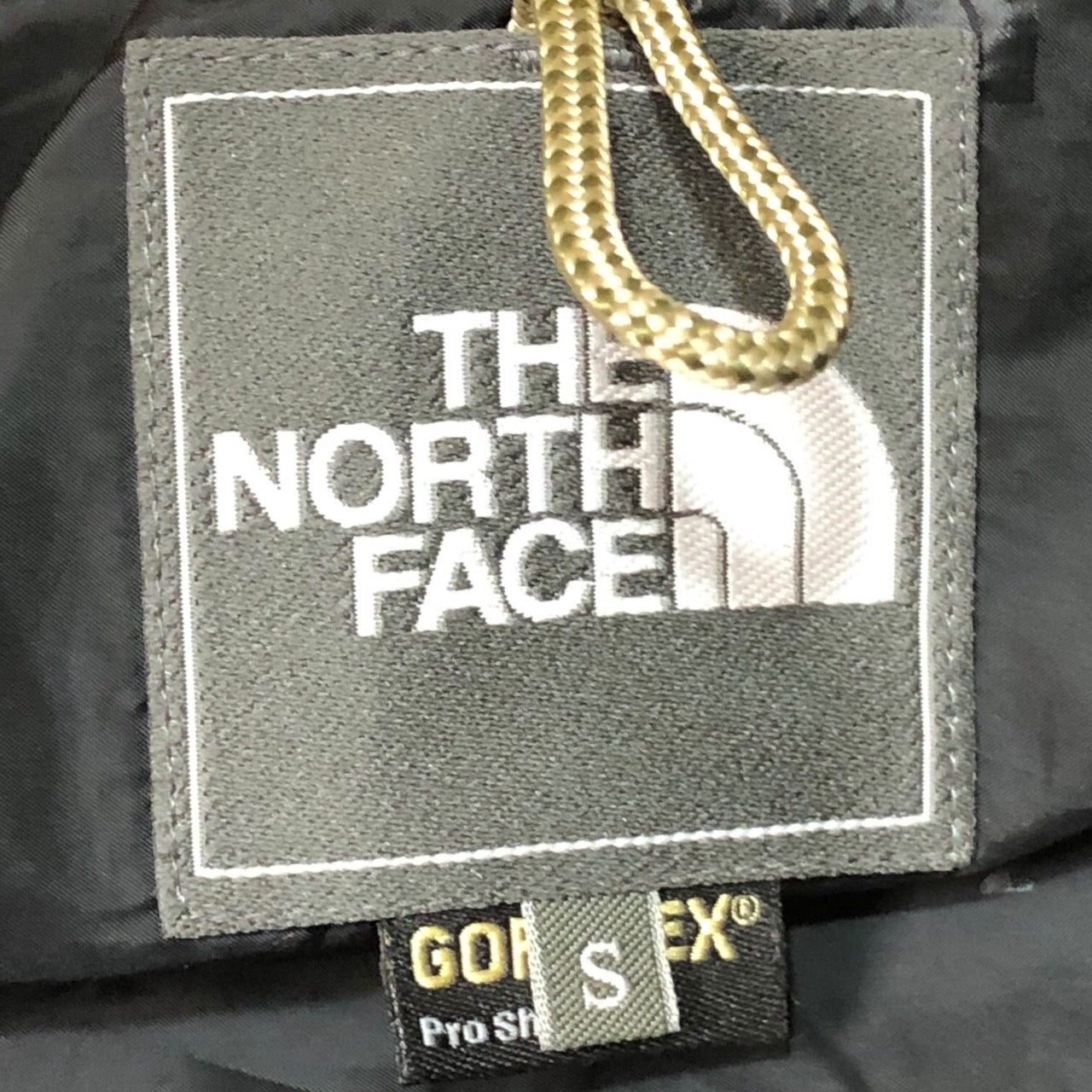 THE NORTH FACE(ザノースフェイス) GORE-TEX EG jacket/イージージャケット/マウンテンパーカー NS15808 S イエロー×ブラック