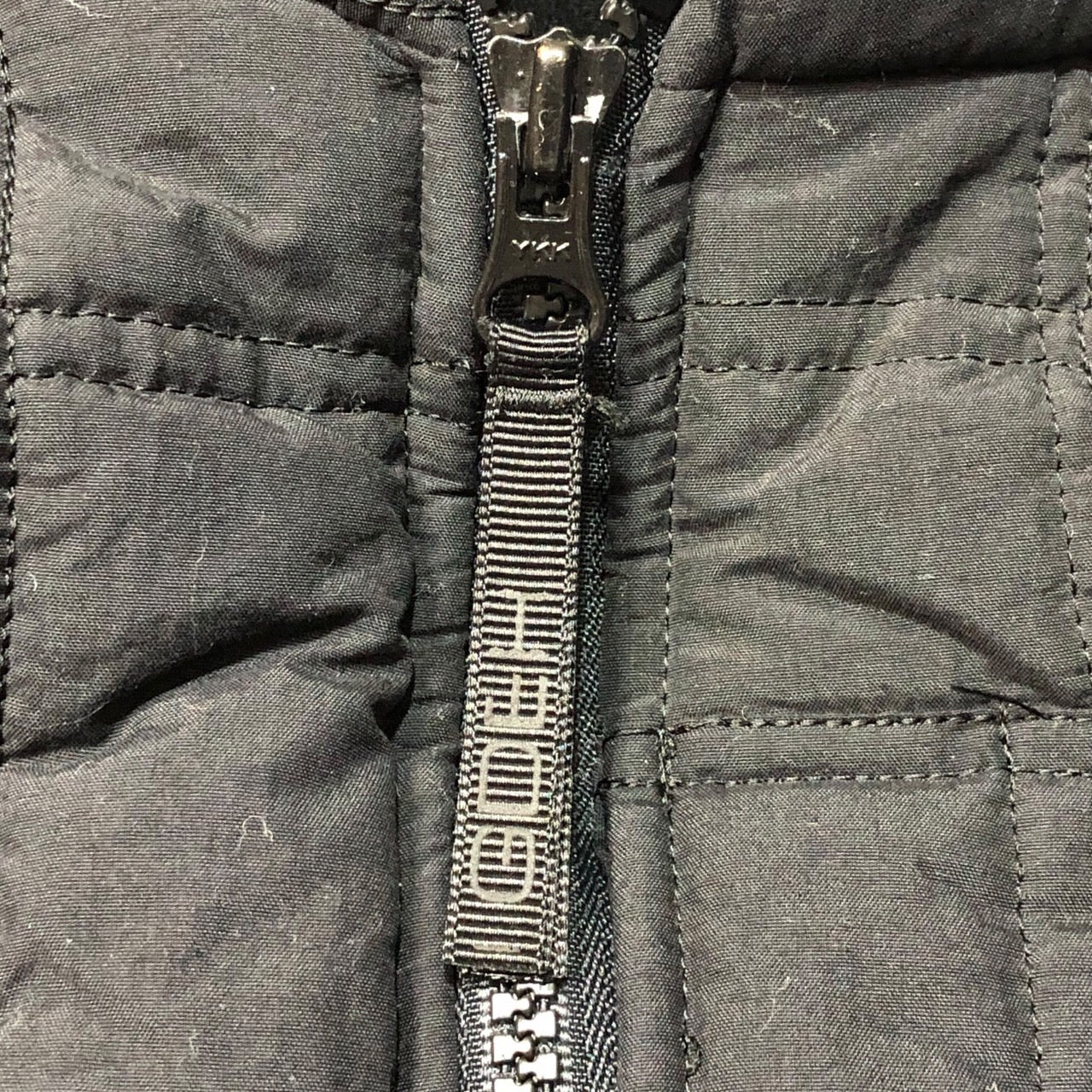 GOODENOUGH(グッドイナフ) 90’s quilted padded jacket キルティング 中綿 ジャケット ダウン SIZE M ブラック 00’s 90年代 初期タグ GDEH チンストラップ欠品