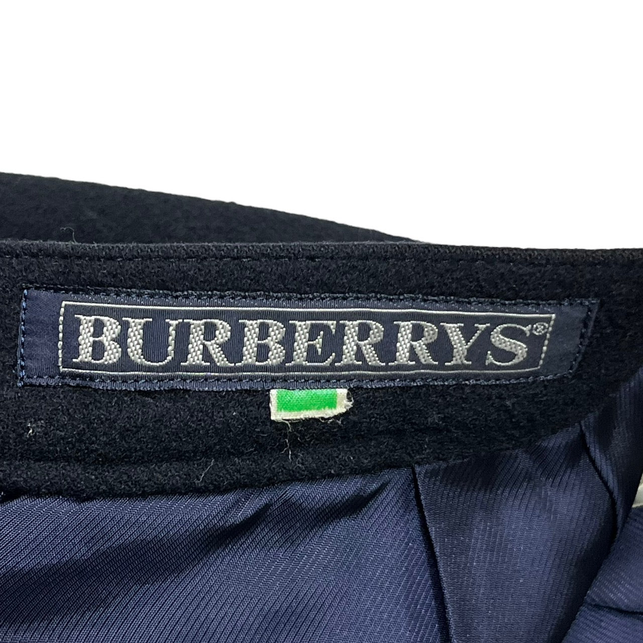 Burberrys(バーバリーズ) 90's ダブルウールセットアップスカート FJA25-800 9 ネイビー 90年代/ヴィンテージ/白タグ