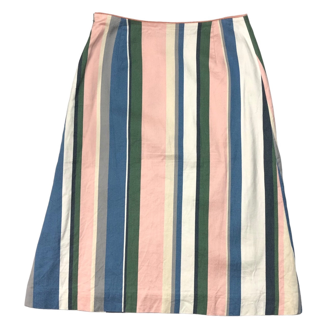 mina perhonen(ミナペルホネン) multi striped skirt マルチストライプ スカート hs5145 SIZE FREE マルチカラー